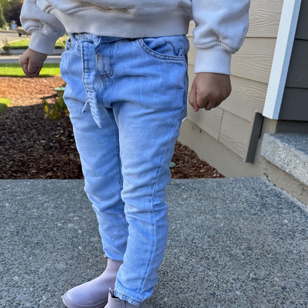 Zara Kids Sky Blue Jeans